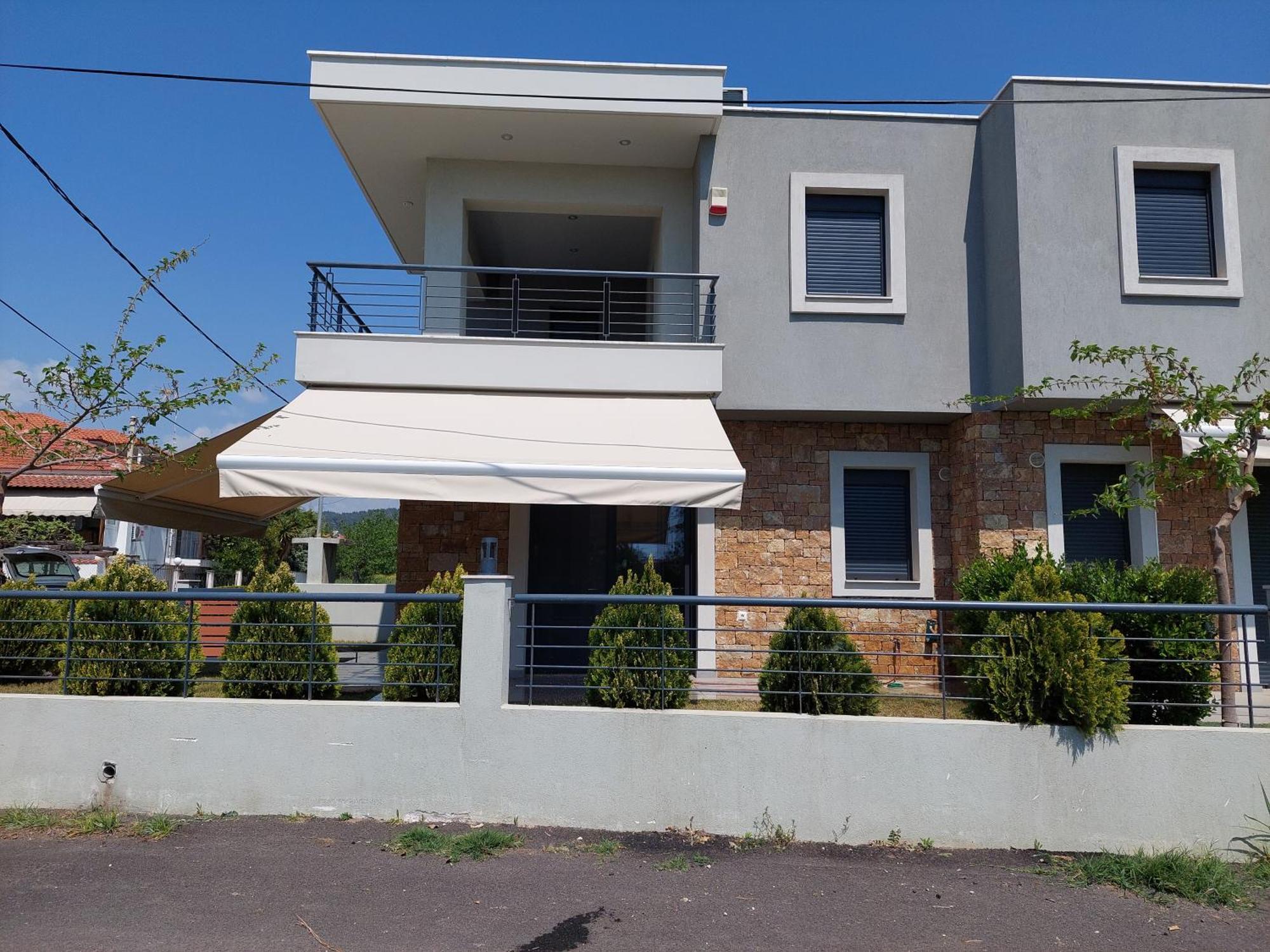 Nikiti Modern Villa Exterior foto