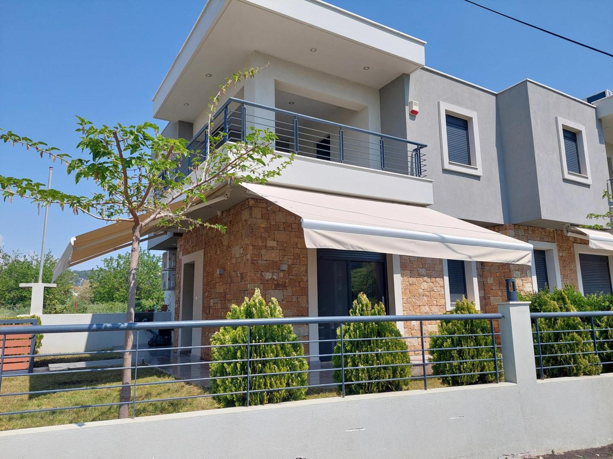 Nikiti Modern Villa Exterior foto